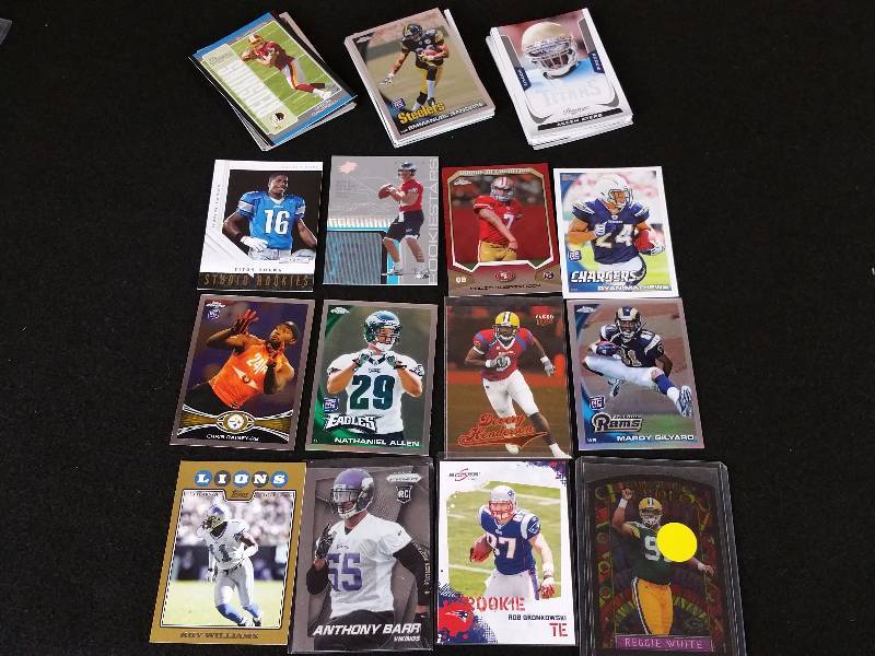 lot 75 image: Rookies Young, Feeley, Kaepernick, Gronkowski, and More