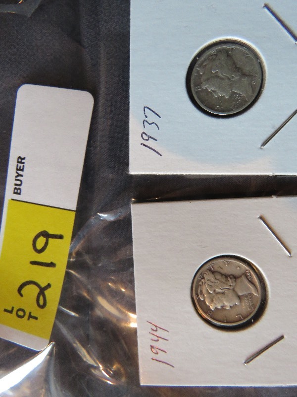 Lot of (2) Dimes