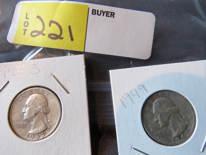 Lot of (2) Quarters