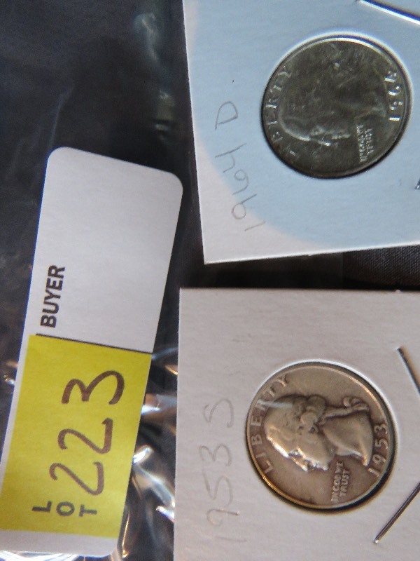 Lot of (2) Quarters