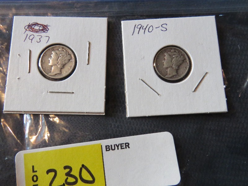 Lof of (2) Dimes
