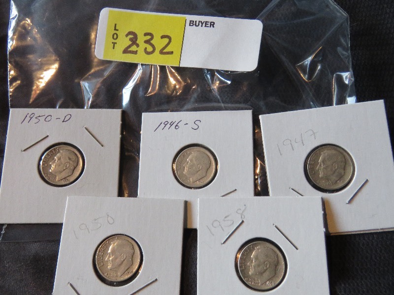 Lof of (5) Dimes