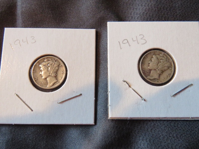 Lot of (2) Dimes