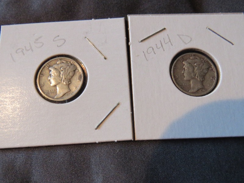 Lot of (2) Dimes