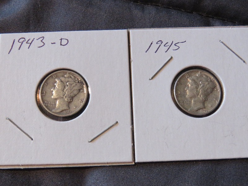 Lot of (2) Dimes