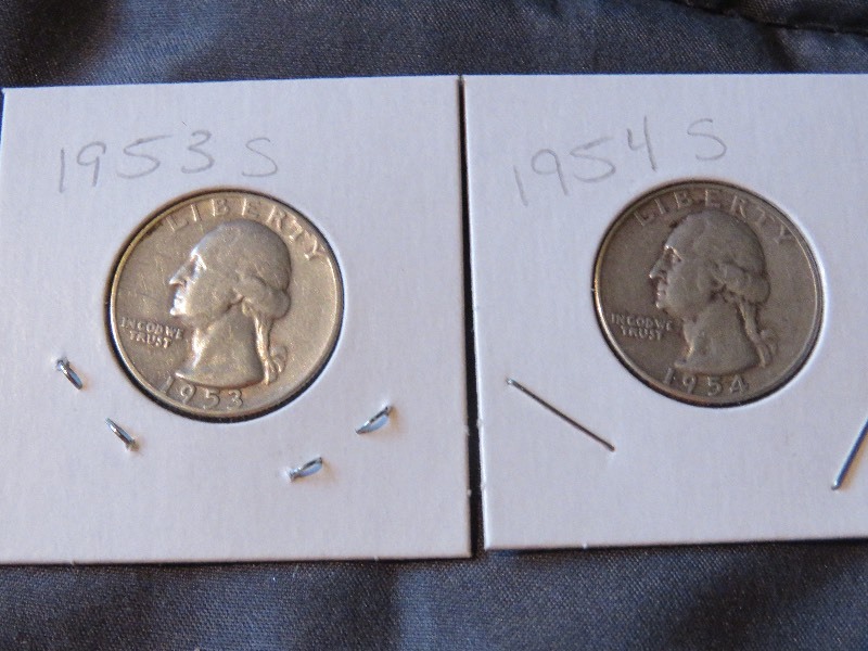 Lot of (2) Quarters