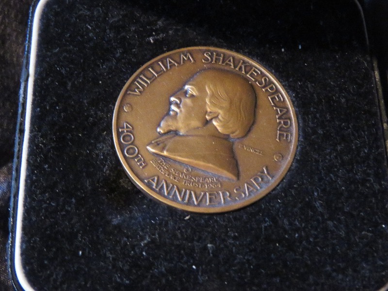 Shakespeare 1964 Anniversary Coin