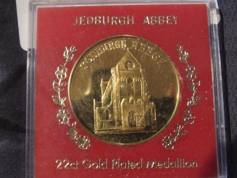 22ct Gold Plated Medallian