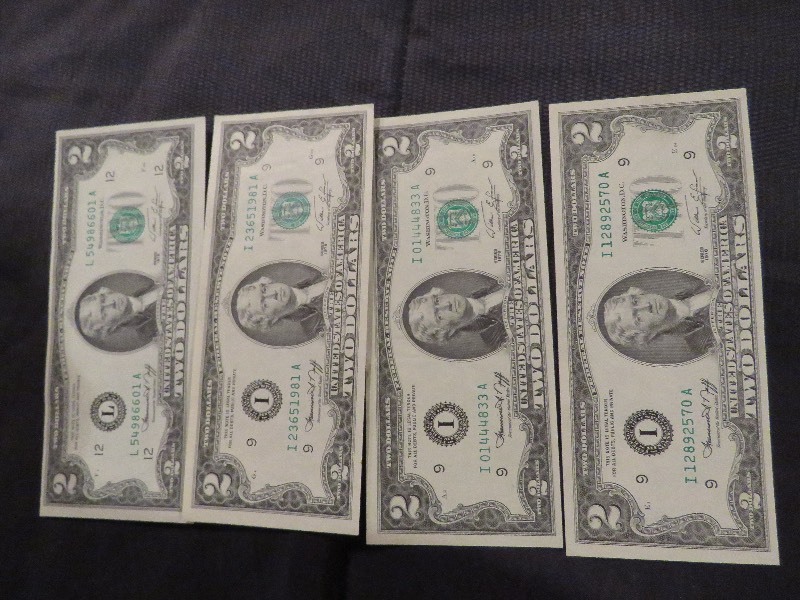 $2.00 Bills