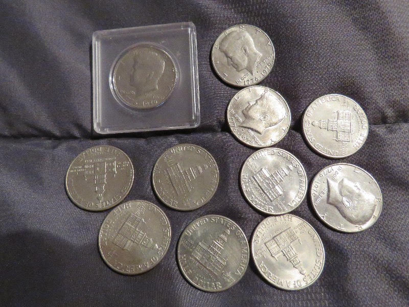 1776-1976 Kennedy Half Dollars