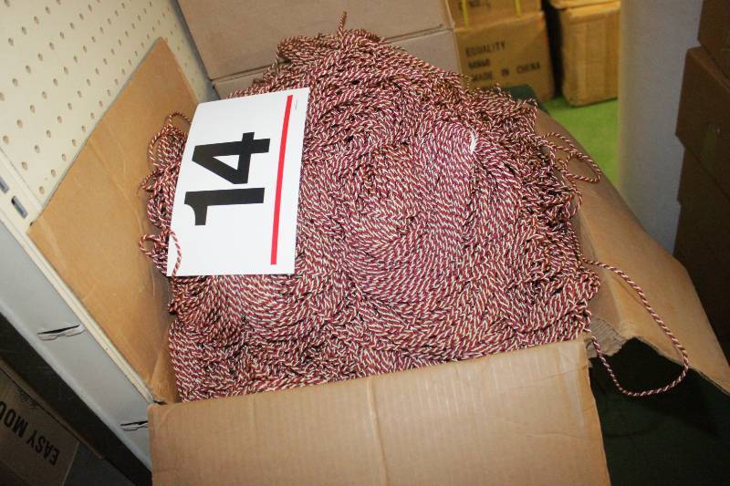 Two tone holiday cord.  16 large hanks.