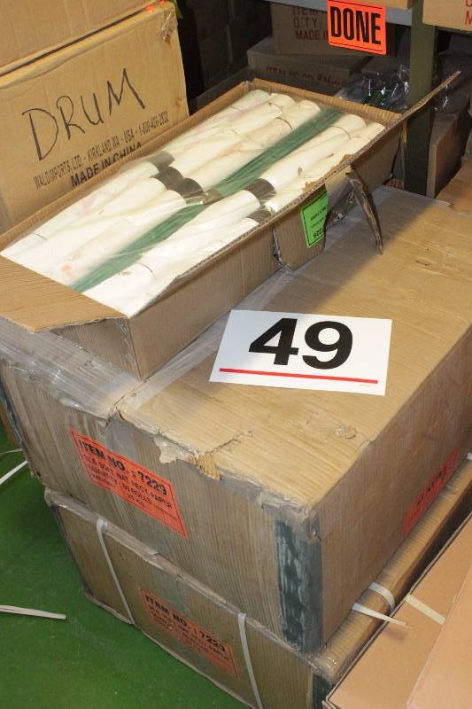 2 cases of 60 rolls handmade paper