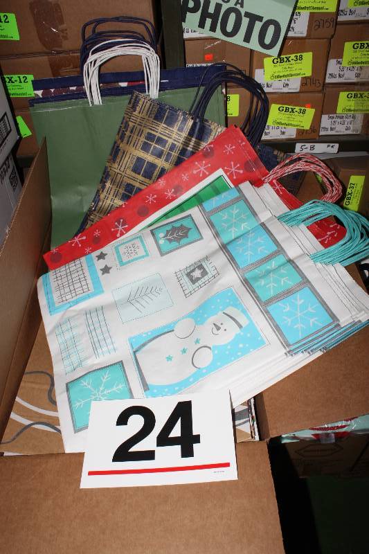7 Cases of 50 jumbo Saville Christmas Bag Assortment
