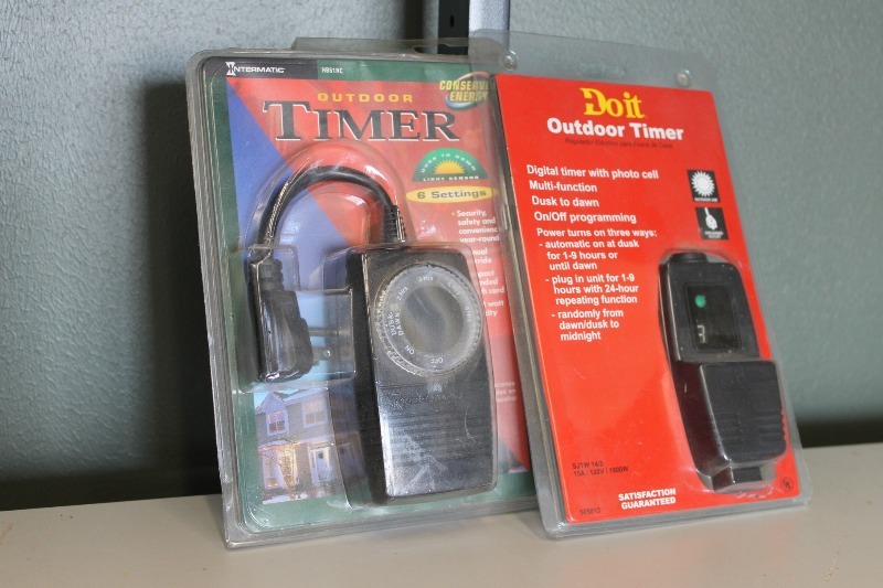 lot 36 image: (2) Outdoor Timers (NEW)