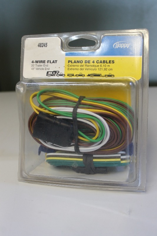 lot 37 image: 4-Wire Flat Trailer Wiring (NEW)