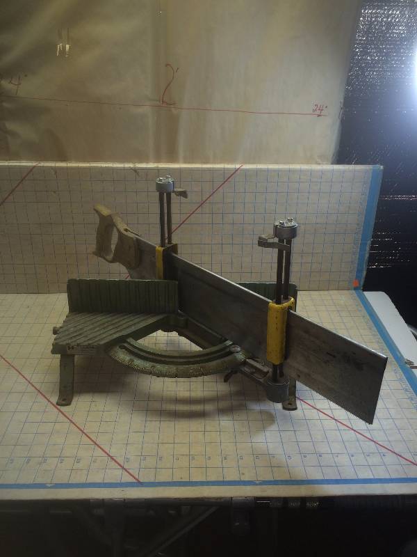 Miter Box with saw