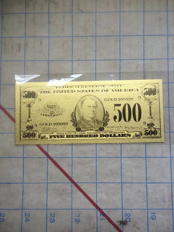 500 bank Note