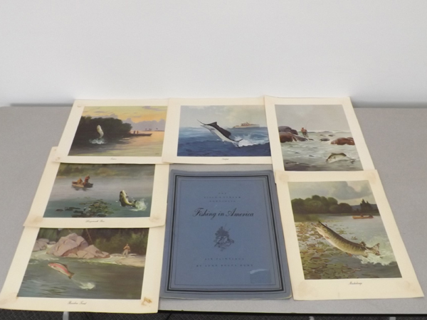 1946 Lynn Bogue Hunt Field & Stream Fishing Portfolio