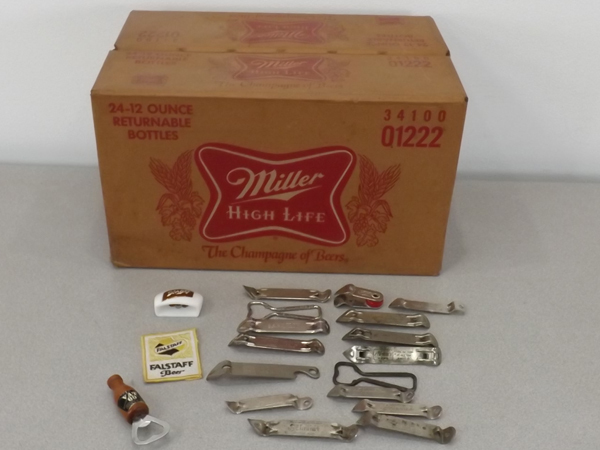 Lot of Vintage Beer Openers, Advertising, Etc.
