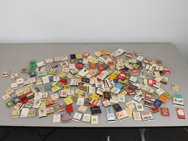 Large Lot of Advertising Vintage Matchbook Covers