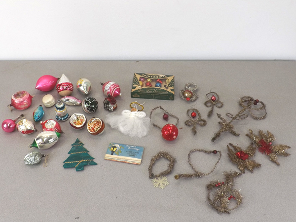 Antique & Vintage Glass Christmas Ornaments