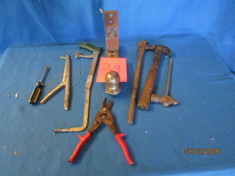 Tools and Hitch ...