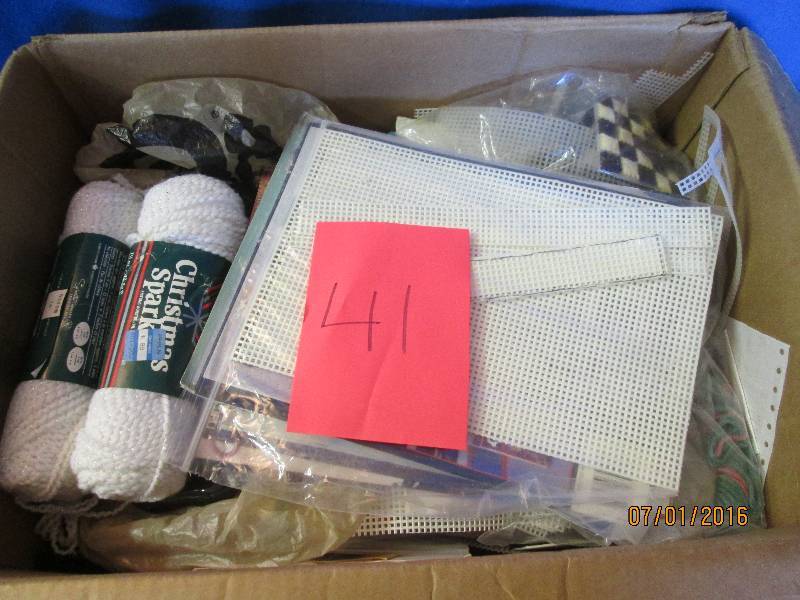Craft supplies., books and Crosssti...