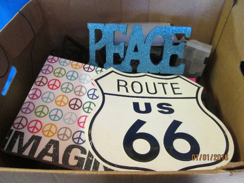 Rout66 sign picture frames....