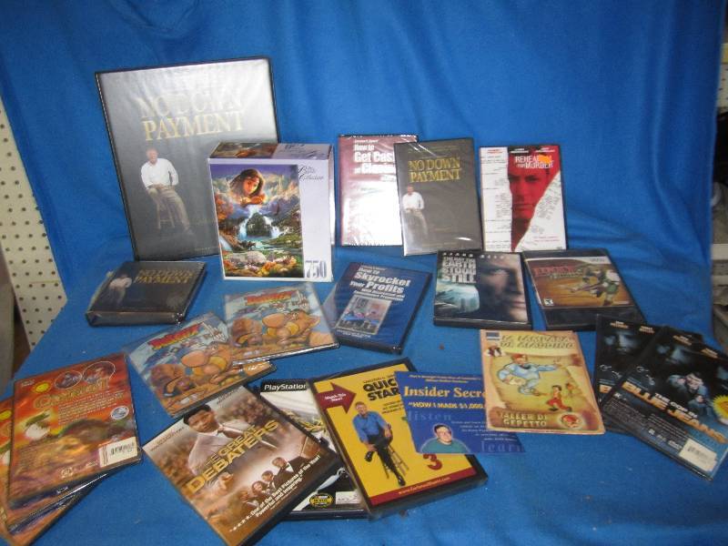 Lot of DVDs most are brand new...