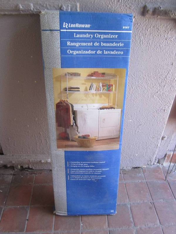 New laundry room organizer...