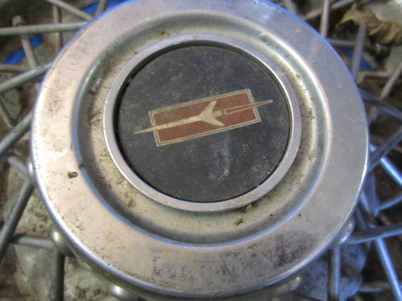Lot of vintage wheel covers...
