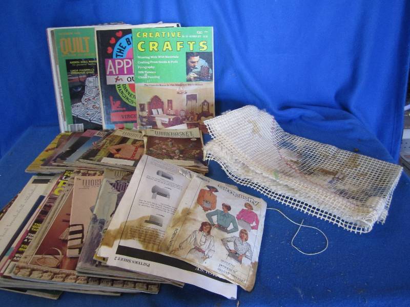 Lot of crafting books...