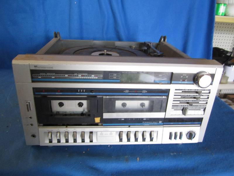 Record and tape player...