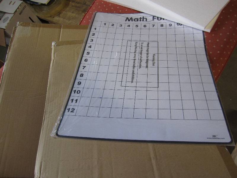 3 magnetic math fun boards, new...