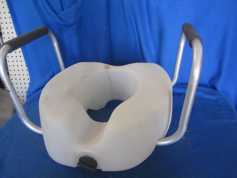 Portable toilet rails...