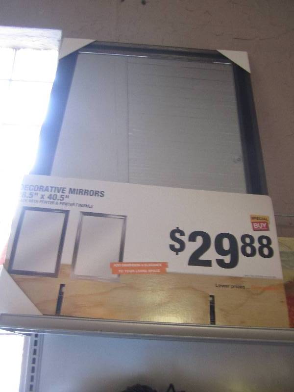 New decorative mirror...