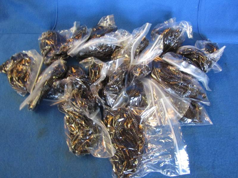 Lot of fishing artificial lures...