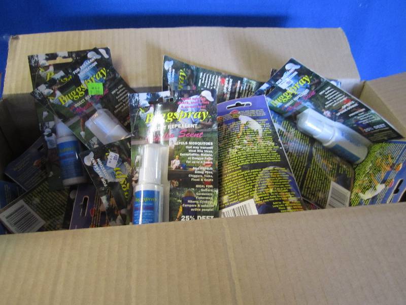 Lot of 50 bugg spray bottles...