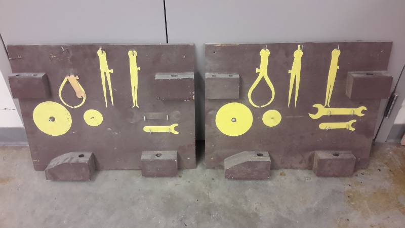 Tool organizing boards