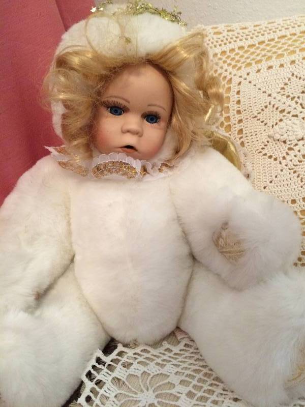 lot 54 image: Assorted Crochet Items, Wondertreats Doll and More