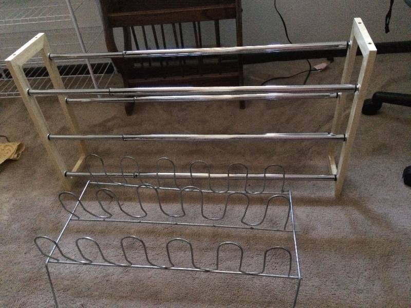 lot 71 image: Shoe Racks
