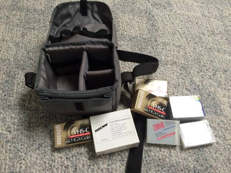 lot 88 image: Camcorder Bag with Accessories