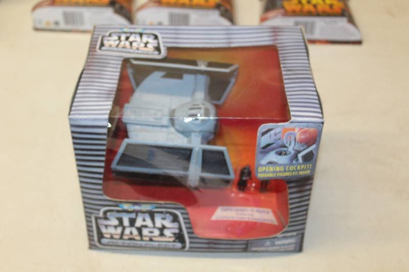 lot 31 image: Micro Machines Star Wars Action Fleet Action Figures Darth Vaders Tie Fighter