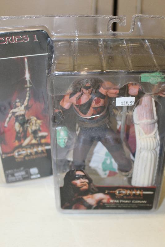 lot 61 image: Conan The Barbarian Series 1 War Paint Conan Action Figure