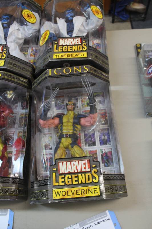 lot 53 image: Lot of (2) Marvel Legends Action Figures Including 1) Wolverine AND 1) The Beast