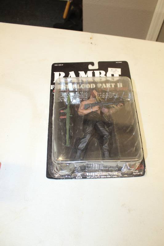 lot 67 image: Rambo First Blood Part II Action Figure