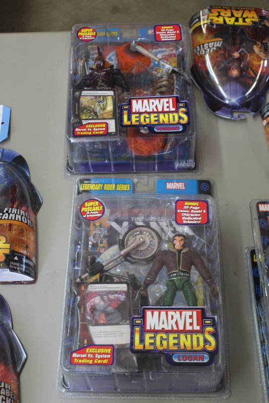 lot 96 image: Lot of (2) Marvel Legends Legendary Rider Series Action Figures Including 1) Vengeance AND 1) Logan