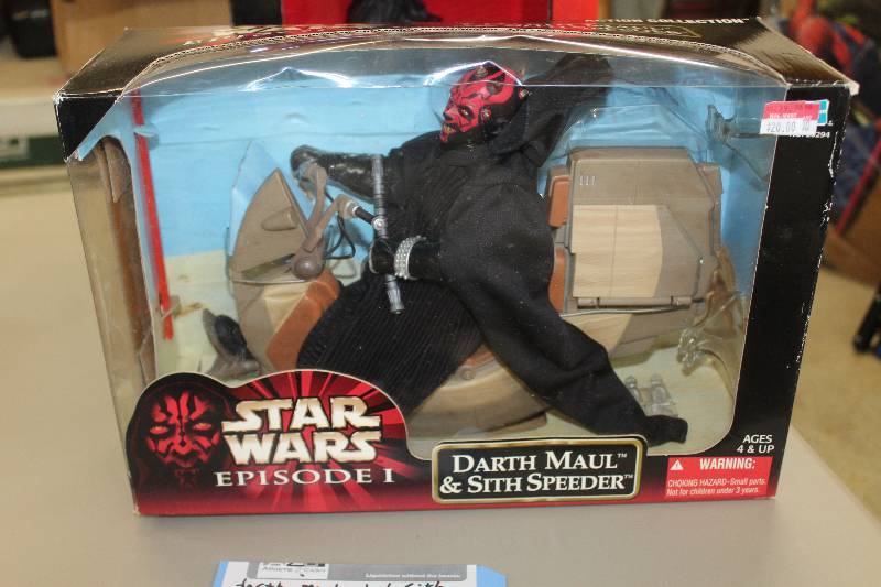 Maul Star Wars Episode 1 Darth With Sith Speeder Large Doll Action Figure for sale online 