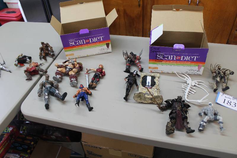 lot 183 image: Lot of (2) Boxes of Action Figures