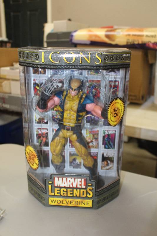 lot 205 image: Marvel Legends Icons Wolverine Action Figure